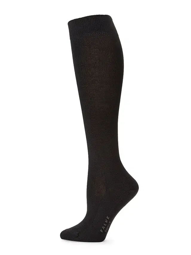 FALKE Women's Family Cotton Knee-High Socks