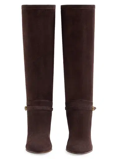 Valentino Garavani Women's Pattie Crust 75MM Leather Boots - Brown - Size 10.5 | Thumbnail 6 Valentino Garavani Women's Pattie Crust 75MM Leather Boots - Brown - Size 10.5 | Thumbnail 6
