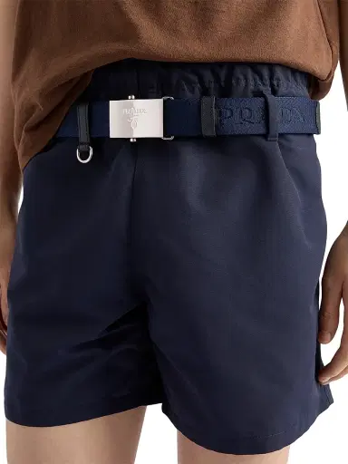 Prada Men's Cotton Tape Belt - Blue - Size 36 | Thumbnail 2 Prada Men's Cotton Tape Belt - Blue - Size 36 | Thumbnail 2