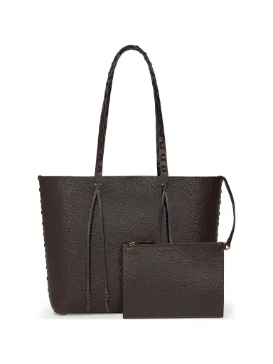 Etro Women's Essential Leather Shopping Bag - Terra Di Siena | Thumbnail 2