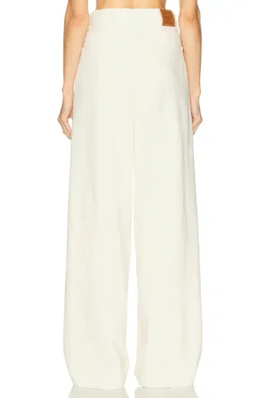 TOTEME High Waisted Wide Leg | Thumbnail 4 TOTEME High Waisted Wide Leg | Thumbnail 4
