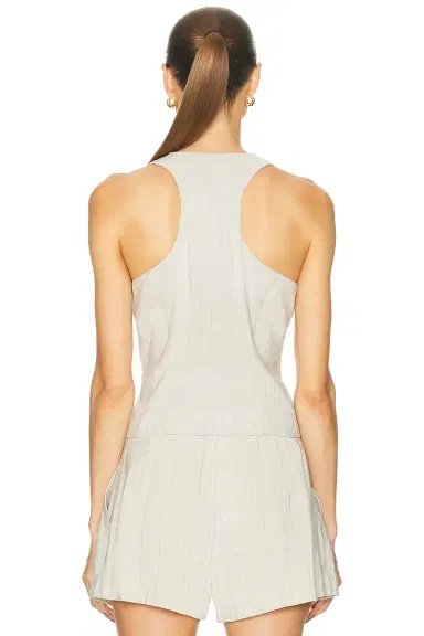 Matthew Bruch Linen Vest | Thumbnail 3