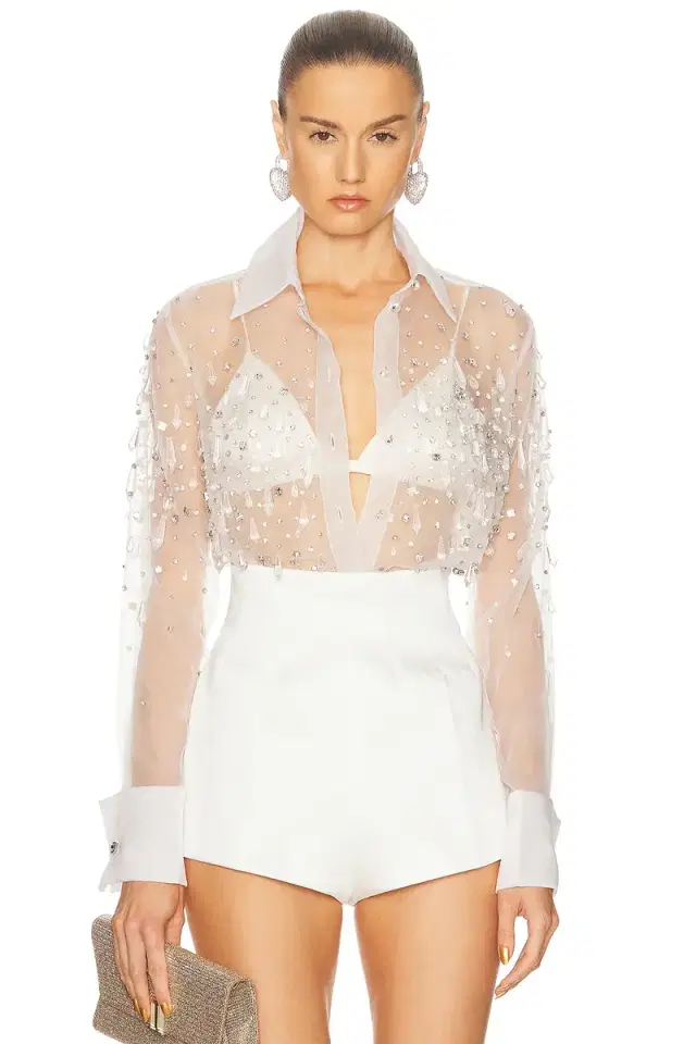 Aubriella Embellished Shirt
