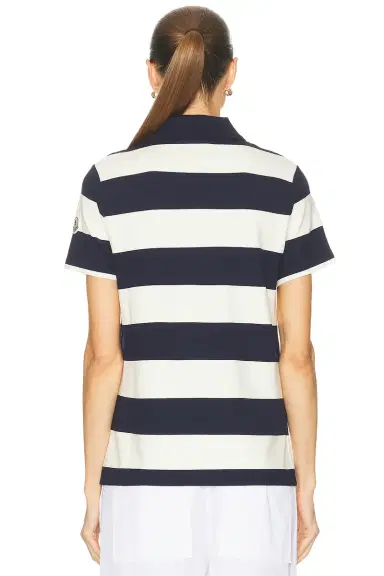 Moncler Short Sleeve Polo Shirt | Thumbnail 3 Moncler Short Sleeve Polo Shirt | Thumbnail 3