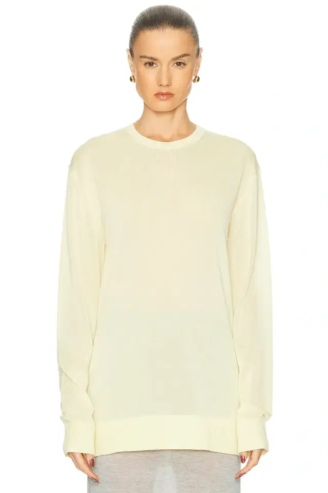 Toteme Long Sleeve Tee Knit Sweater