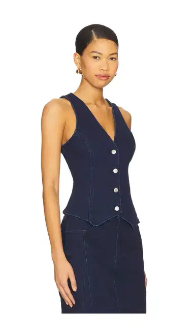 superdown Darlah Denim Vest Top | Thumbnail 2 superdown Darlah Denim Vest Top | Thumbnail 2