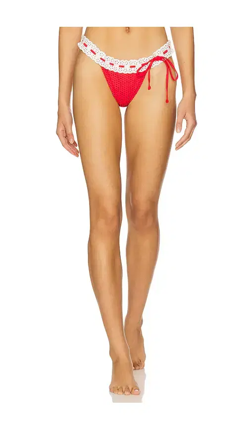 Frankies Bikinis Lacey Bikini Bottom