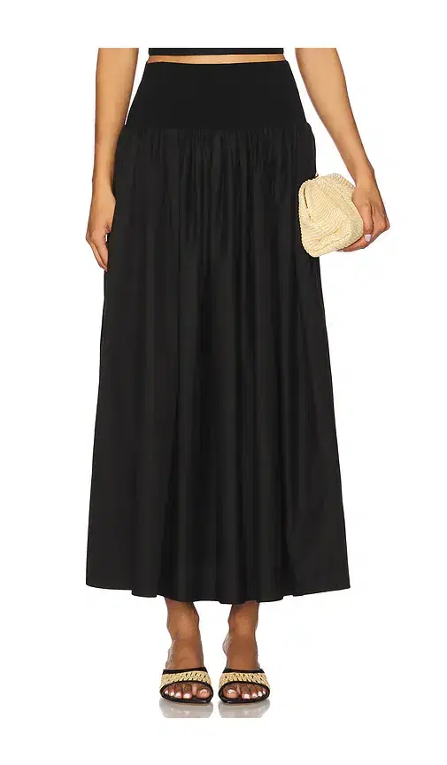 La Ligne Knit Yoke Skirt