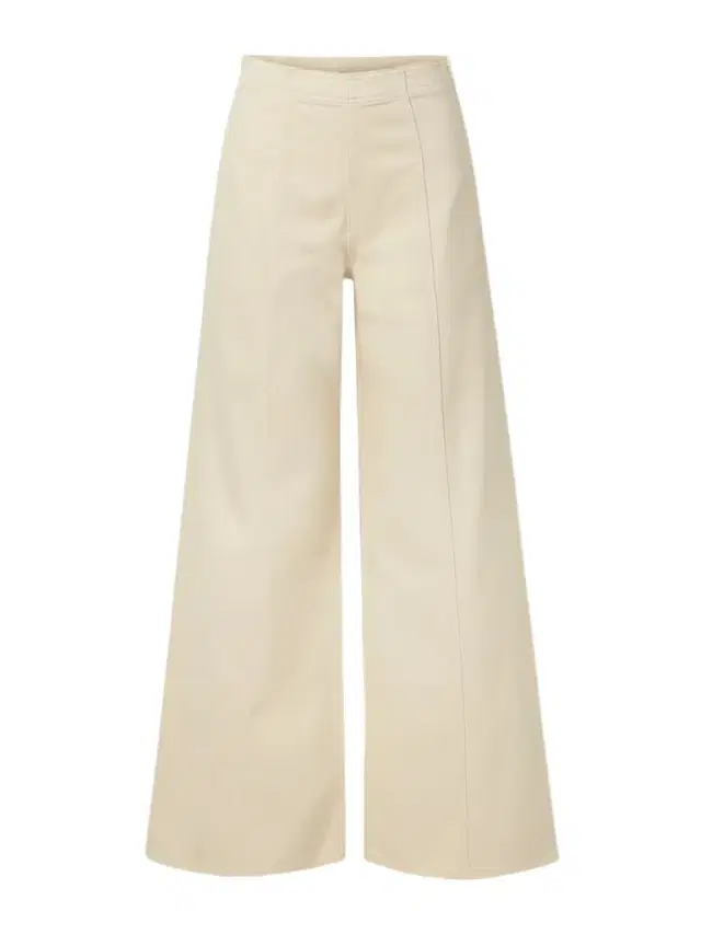 The Bianca Paneled High-rise Wide-leg Jeans