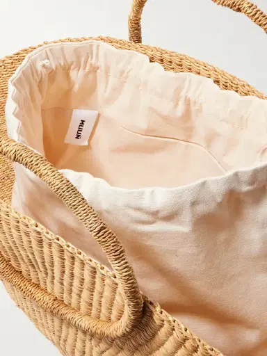 MUUÑ Luna Woven Straw Tote | Thumbnail 5