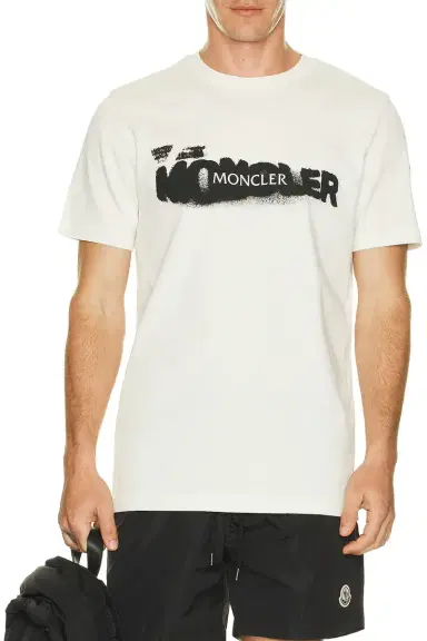 Moncler Short Sleeve Tee | Thumbnail 4 Moncler Short Sleeve Tee | Thumbnail 4