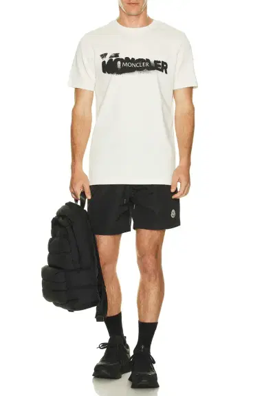Moncler Short Sleeve Tee | Thumbnail 5 Moncler Short Sleeve Tee | Thumbnail 5