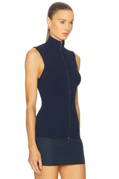 EAVES Carolyn Knit Vest | Thumbnail 4 EAVES Carolyn Knit Vest | Thumbnail 4