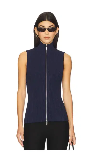 EAVES Carolyn Knit Vest | Thumbnail 1 EAVES Carolyn Knit Vest | Thumbnail 1