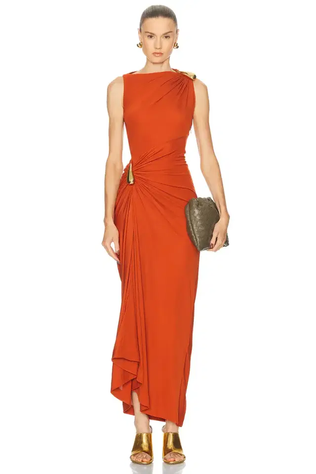 Bottega Veneta Sleeveless Jersey Dress