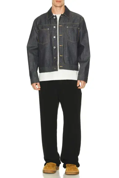 Bottega Veneta Indigo Wash Light Denim Jacket | Thumbnail 4