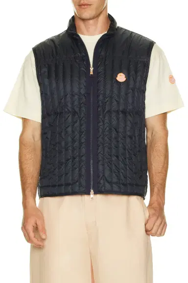 Moncler Genius X Gilga Farm By Donald Glover Tangerine Vest | Thumbnail 4