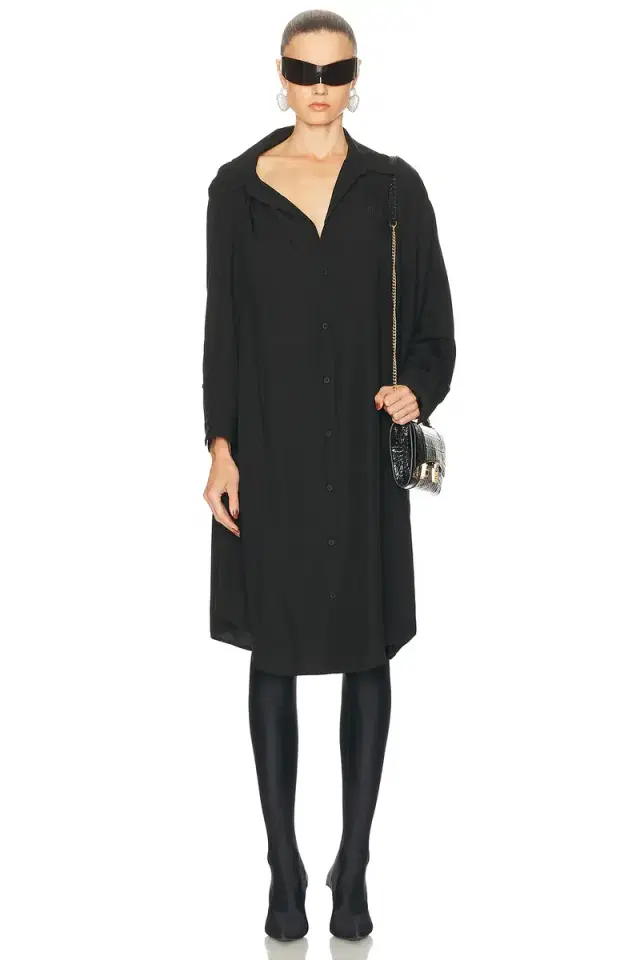 Balenciaga One Shoulder Dress