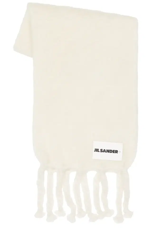 Jil Sander Logo Plain Scarf