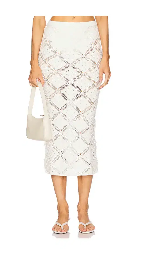 L'Academie Baileigh Midi Skirt