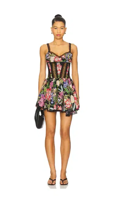 CHARO RUIZ IBIZA Gardenia Short Dress | Thumbnail 1 CHARO RUIZ IBIZA Gardenia Short Dress | Thumbnail 1