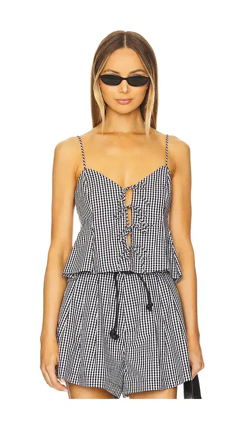 Neci Gingham Camisole
