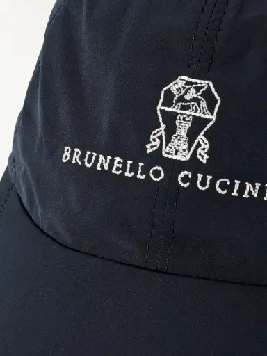 Brunello Cucinelli Logo-Embroidered Cotton-Twill Baseball Cap - Men | Thumbnail 4 Brunello Cucinelli Logo-Embroidered Cotton-Twill Baseball Cap - Men | Thumbnail 4
