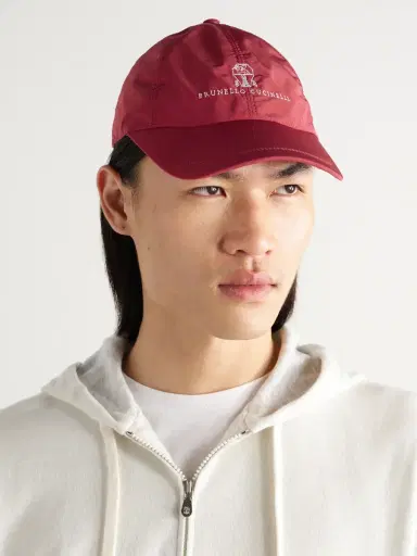 Brunello Cucinelli Logo-Embroidered Cotton-Twill Baseball Cap - Men | Thumbnail 2 Brunello Cucinelli Logo-Embroidered Cotton-Twill Baseball Cap - Men | Thumbnail 2
