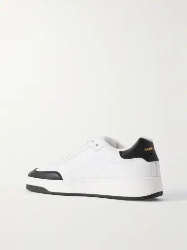 Saint Laurent SL/61 Two-Tone Leather Sneakers - Men | Thumbnail 4