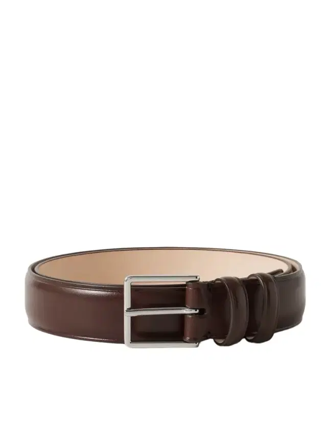 3cm Leather Belt - Men