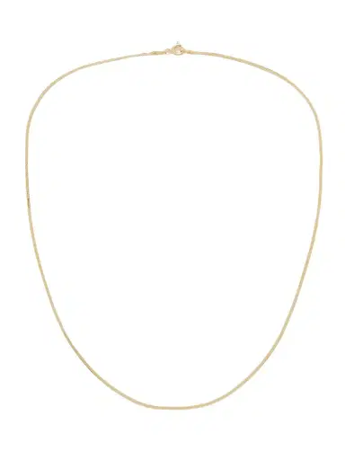 Loren Stewart Demi Herringbone Gold Necklace | Thumbnail 1 Loren Stewart Demi Herringbone Gold Necklace | Thumbnail 1