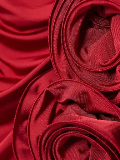 Magda Butrym Appliquéd Draped Stretch-jersey Midi Dress | Thumbnail 4 Magda Butrym Appliquéd Draped Stretch-jersey Midi Dress | Thumbnail 4