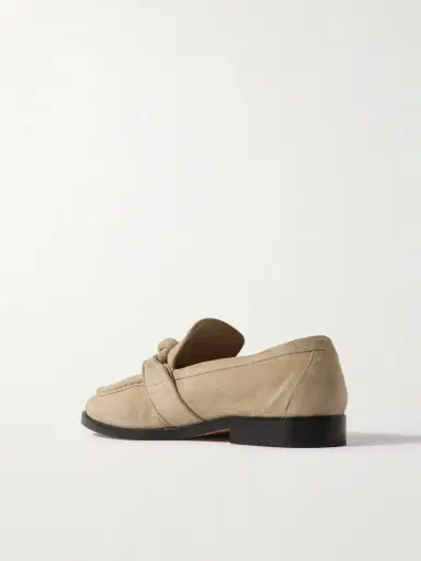 Bottega Veneta Astaire Embellished Suede Loafers | Thumbnail 3 Bottega Veneta Astaire Embellished Suede Loafers | Thumbnail 3