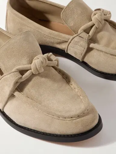 Bottega Veneta Astaire Embellished Suede Loafers | Thumbnail 4 Bottega Veneta Astaire Embellished Suede Loafers | Thumbnail 4