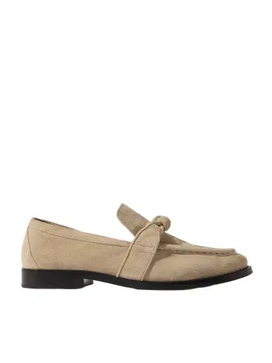 Bottega Veneta Astaire Embellished Suede Loafers | Thumbnail 1 Bottega Veneta Astaire Embellished Suede Loafers | Thumbnail 1