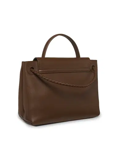 Bottega Veneta Women's Ciao Ciao Small Leather Top Handle bag - Nocciola Muse Brass | Thumbnail 4