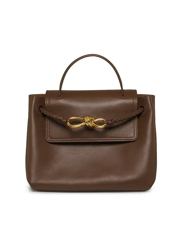 Bottega Veneta Women's Ciao Ciao  Leather Top Handle bag - Nocciola Muse Brass