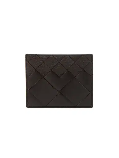 Bottega Veneta Men's Intrecciato Leather Card Case | Thumbnail 1