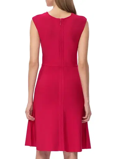 Hervé Léger Women's The Beatrice Knit Fit & Flare Midi-Dress - Hibiscus - Size XS | Thumbnail 6 Hervé Léger Women's The Beatrice Knit Fit & Flare Midi-Dress - Hibiscus - Size XS | Thumbnail 6