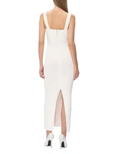 Hervé Léger Women's The Alessia Stretch-Crepe Cut-Out Gown - Alabaster - Size XS | Thumbnail 6 Hervé Léger Women's The Alessia Stretch-Crepe Cut-Out Gown - Alabaster - Size XS | Thumbnail 6