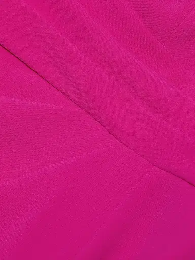 Teri Jon by Rickie Freeman Women's One-Shoulder Sheath Gown - Hot Pink - Size 18 | Thumbnail 7 Teri Jon by Rickie Freeman Women's One-Shoulder Sheath Gown - Hot Pink - Size 18 | Thumbnail 7