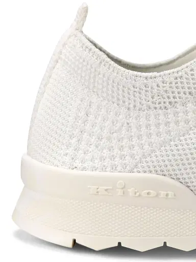 Kiton Men's Fits Lace-Up Sneakers - White - Size 13 | Thumbnail 6 Kiton Men's Fits Lace-Up Sneakers - White - Size 13 | Thumbnail 6