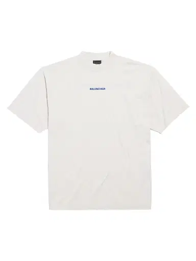 Balenciaga Men's Medium Fit T-Shirt - Dirty White - Size XXS | Thumbnail 1