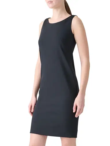 Akris Women's Silk-Stretch Sheath Minidress - Black - Size 14 | Thumbnail 3 Akris Women's Silk-Stretch Sheath Minidress - Black - Size 14 | Thumbnail 3