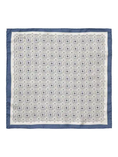 Eton Men's Medallion Silk Pocket Square | Thumbnail 1 Eton Men's Medallion Silk Pocket Square | Thumbnail 1