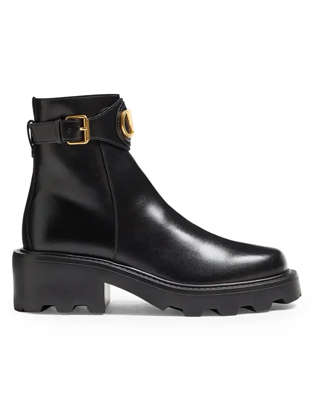Valentino Garavani Women's VLogo 55MM Signature Calfskin Ankle Boots - Black