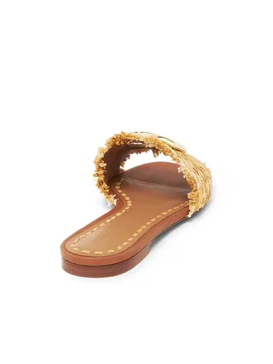 Dolce & Gabbana Women's Logo Woven Sandals - Legno Natural - Size 11.5 | Thumbnail 3 Dolce & Gabbana Women's Logo Woven Sandals - Legno Natural - Size 11.5 | Thumbnail 3