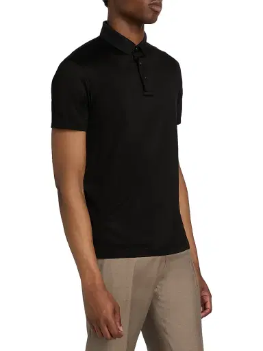 Giorgio Armani Men's RP Polo Shirt | Thumbnail 4 Giorgio Armani Men's RP Polo Shirt | Thumbnail 4