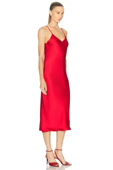 Norma Kamali Bias Slip Midcalf Dress | Thumbnail 2 Norma Kamali Bias Slip Midcalf Dress | Thumbnail 2