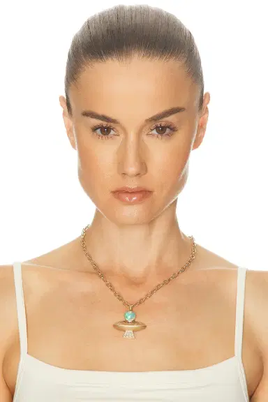 Siena Jewelry UFO Charm Chain Necklace | Thumbnail 2